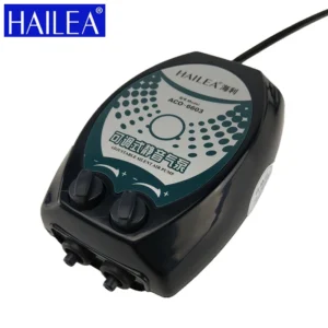 Hailea Air Pumps Fish Tank Oxygen Pump 2W 2.5W 3W 4W 1/2 Outlets Aquarium Accessories Air Compressor 220V US UK AU EU Plug