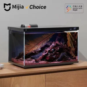 Mijia Smart Fish Tank MYG100 Work with Mijia APP Mobile Controlled Remote Feeding Smart Lighting System Light Aquarium