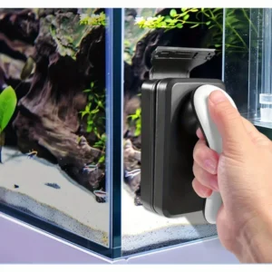 1pc Fish Tank Glass Cleaner, Algae Cleaner on Glass Surface, Aquarium Cleaning Tool with Strong Suction Power