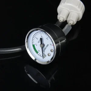 D-201 Co2 Generator for Aquarium DIY Co2 System Planted Tank Kit with Pressure Gauge 2 Air Locks Easy Safe Setup Promotes Plant