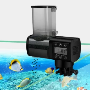 Jebao Jecod New Aquarium Fish Tank Feeder Intelligent Automatic Feeder Digital Timing Wireless Remote Control Fish Feeding